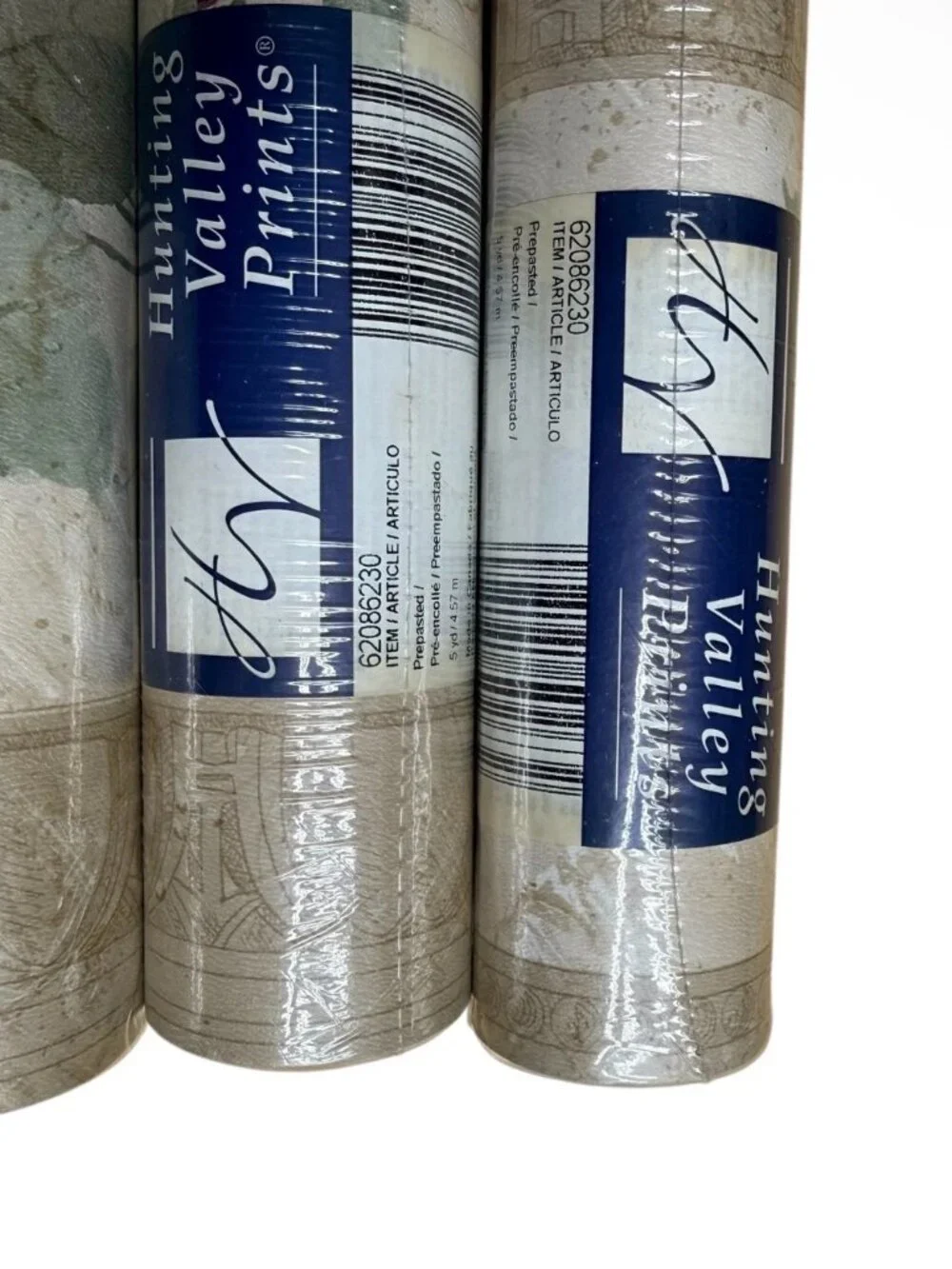 Hunting Valley Prints Wallpaper Border Rosebud Vine Floral Molding 4 Rolls New